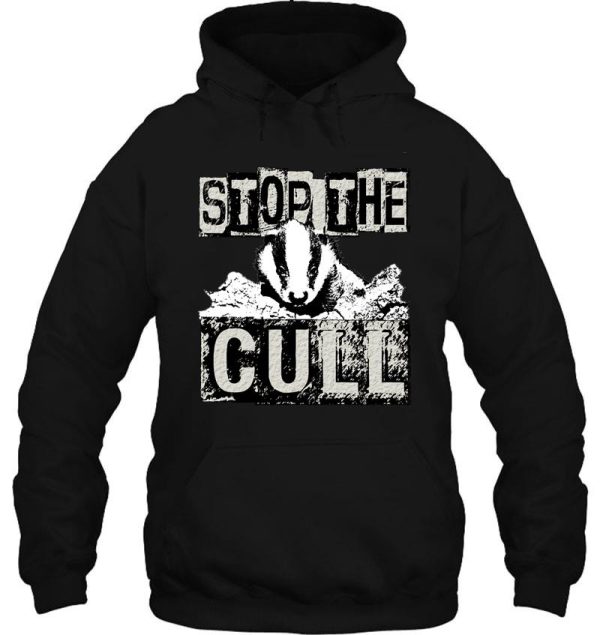 stop the cull hoodie