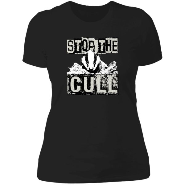 stop the cull lady t-shirt