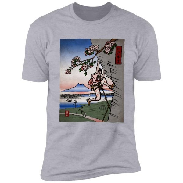 suijin shrine sport climbing | rock climbing shirt