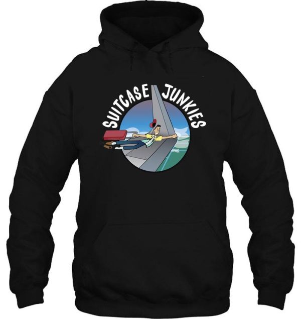 suitcase junkies apparel hoodie