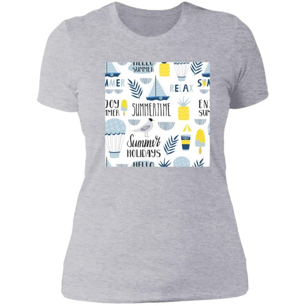 summer time lady t-shirt