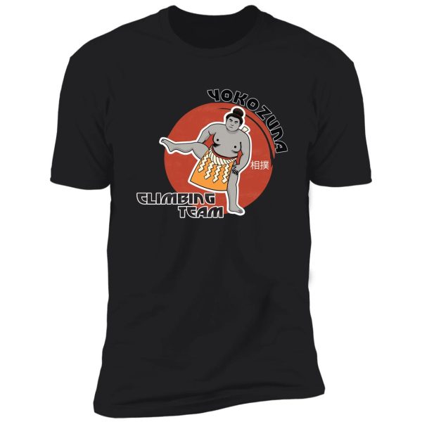 sumo climbing team shirt