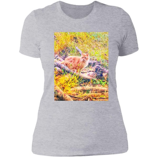 sunny wildcat lady t-shirt