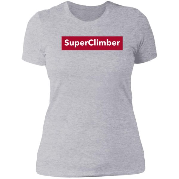 supeclimber lady t-shirt