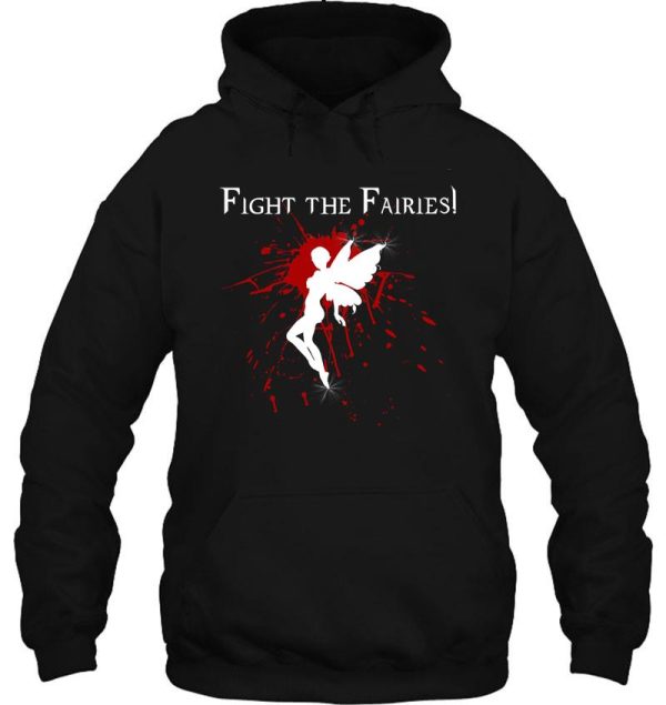 supernatural fight the fairies v2.0 hoodie