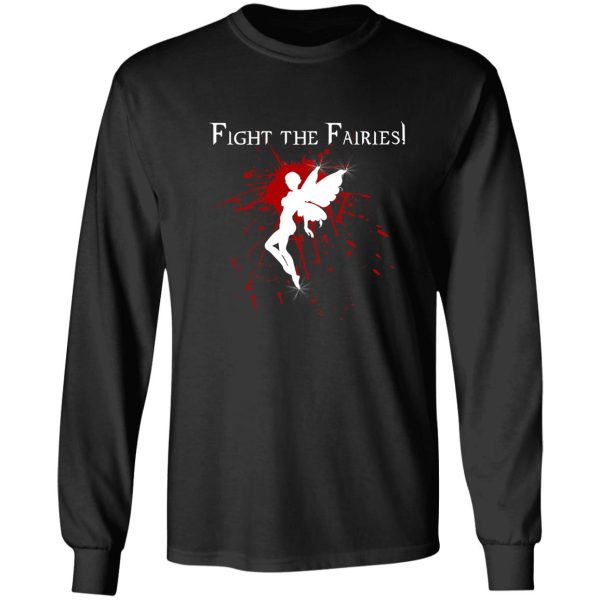 supernatural fight the fairies v2.0 long sleeve