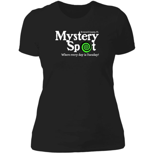 supernatural - mystery spot v1.0 lady t-shirt