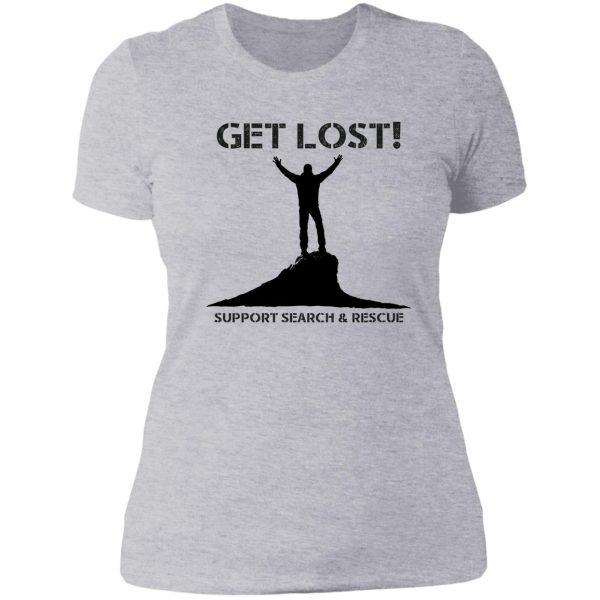 support search & rescue lady t-shirt