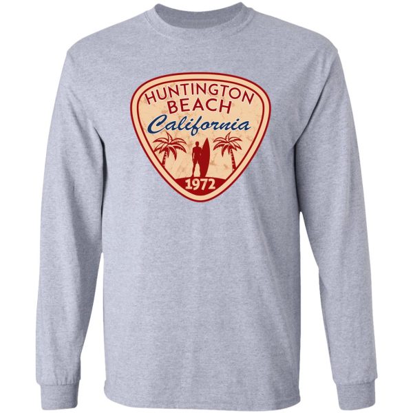 surfing huntington beach california surf surfer surfboard waves ocean 9 long sleeve