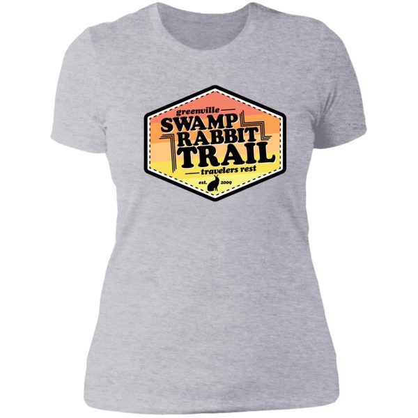 swamp rabbit trail lady t-shirt