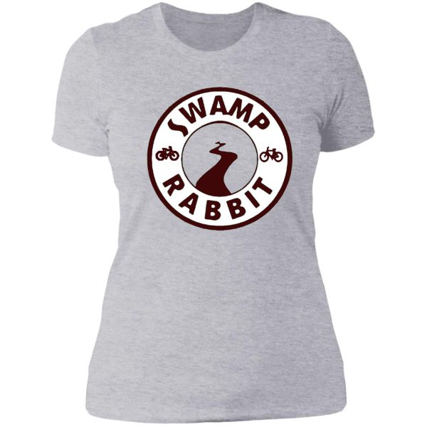 swamp rabbit trail lady t-shirt