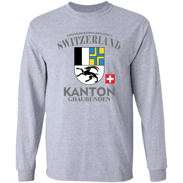 switzerland - canton of graubünden long sleeve