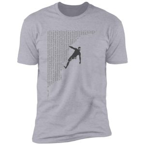 t11 typography climbing shirt