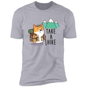 take a hike corgi shirt