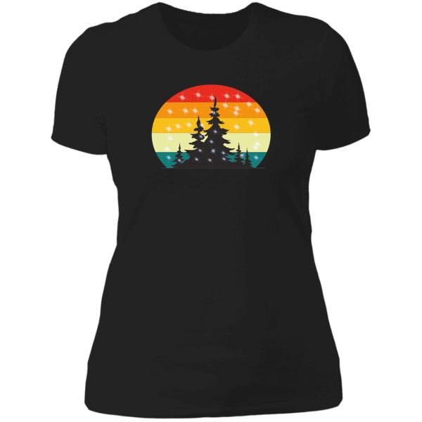 take a hike day lady t-shirt