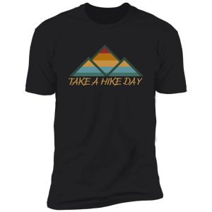 take a hike day - retro hiking shirt