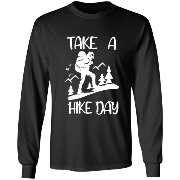 take a hike day to the mountains long sleeve