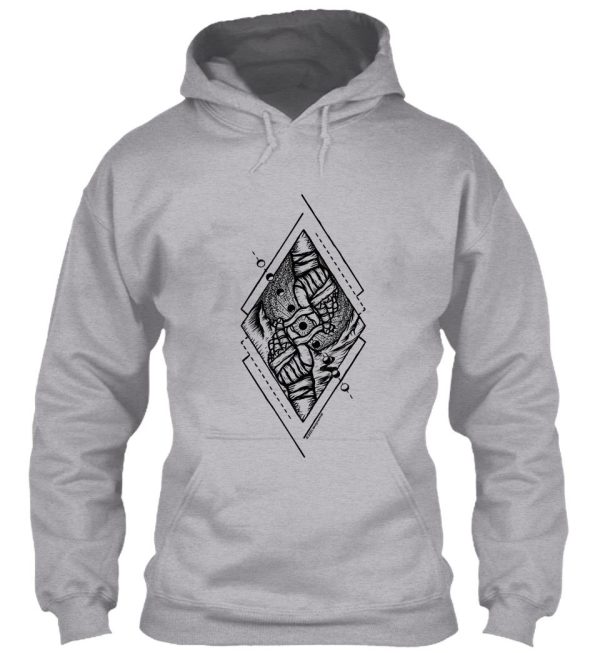 taping hands rock climbing hoodie