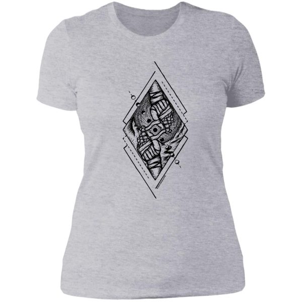 taping hands rock climbing lady t-shirt