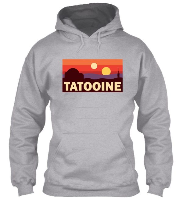 tatooine sunset vintage hoodie