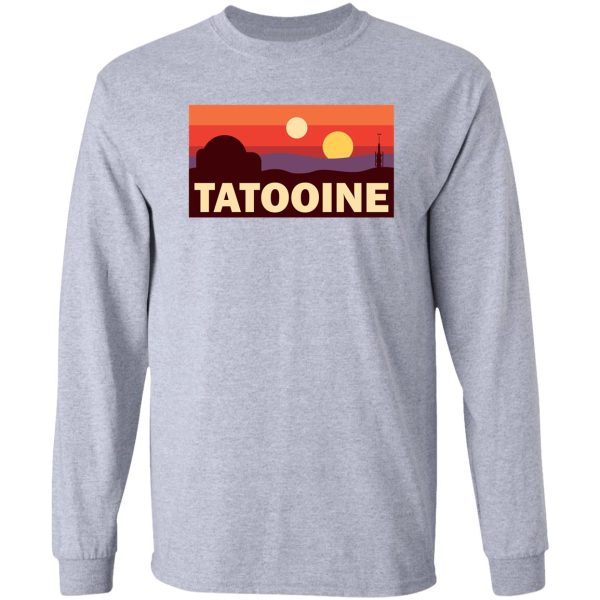 tatooine sunset vintage long sleeve