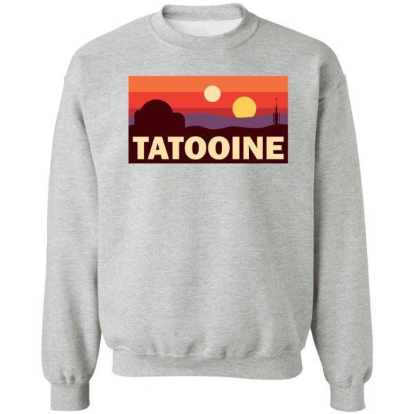 tatooine sunset vintage sweatshirt