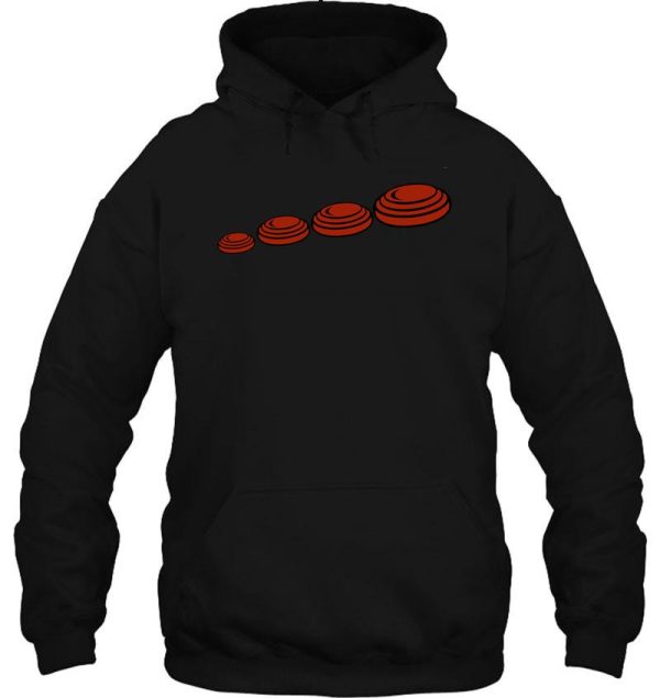 team skeet clay pigeon trap shooting design hoodie