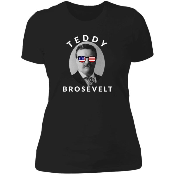 teddy brosevelt lady t-shirt