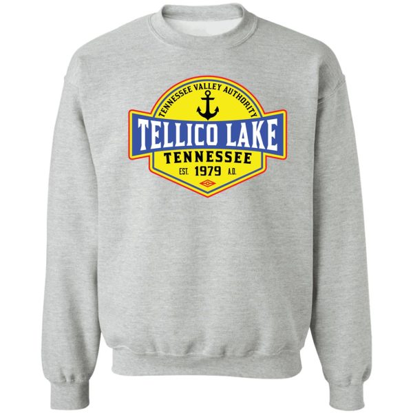 tellico lake tennessee boating boat tennessee valley authority tva camping hiking 4 sweatshirt