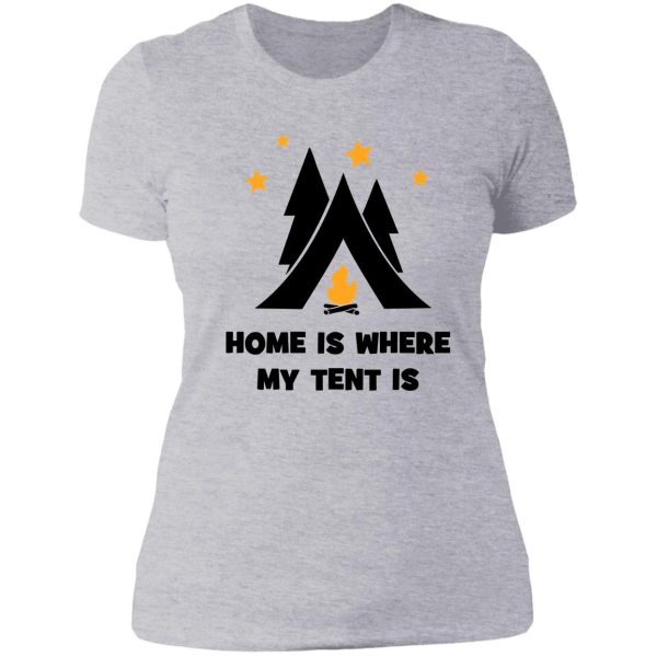 tent lady t-shirt