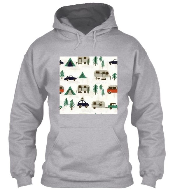 tent pattern hoodie