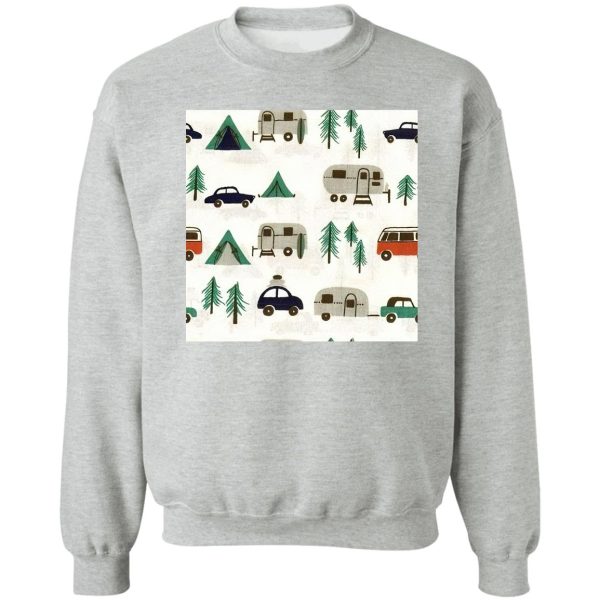 tent pattern sweatshirt