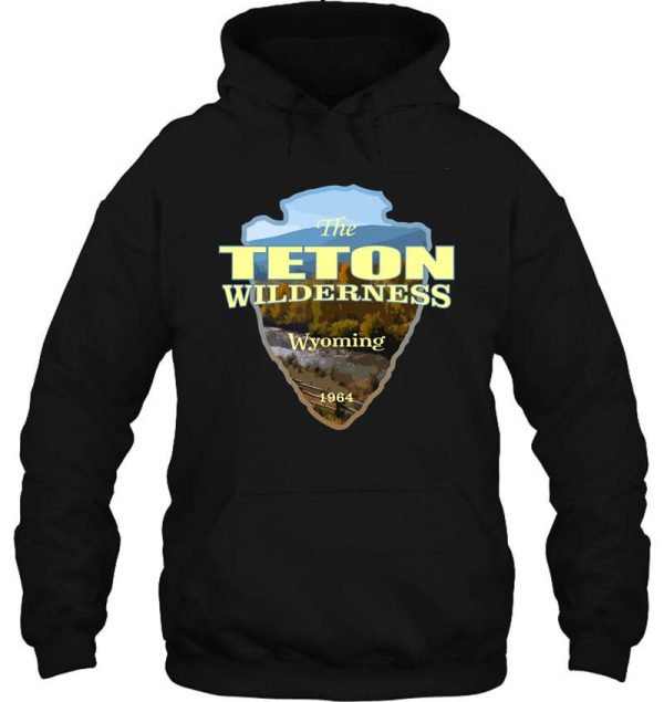 teton wilderness (arrowhead) hoodie