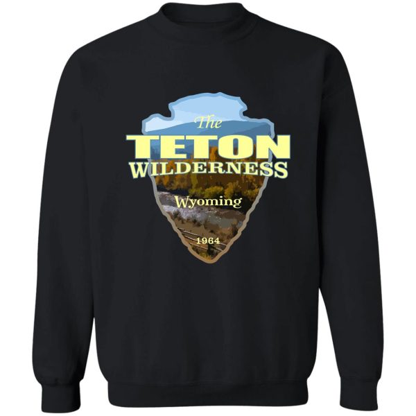 teton wilderness (arrowhead) sweatshirt