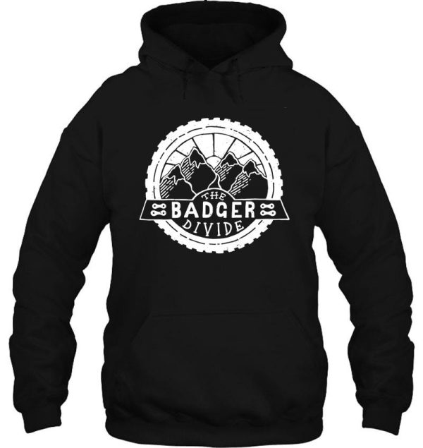 the badger divide scotland hoodie