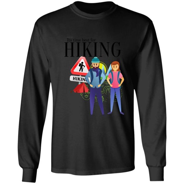the best time for hiking long sleeve
