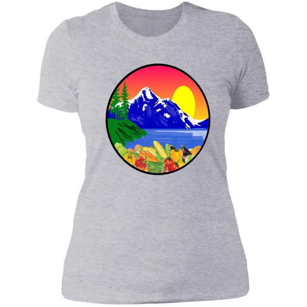 the bountiful lady t-shirt