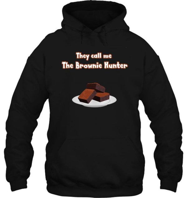 the brownie hunter funny seasonal hoodie