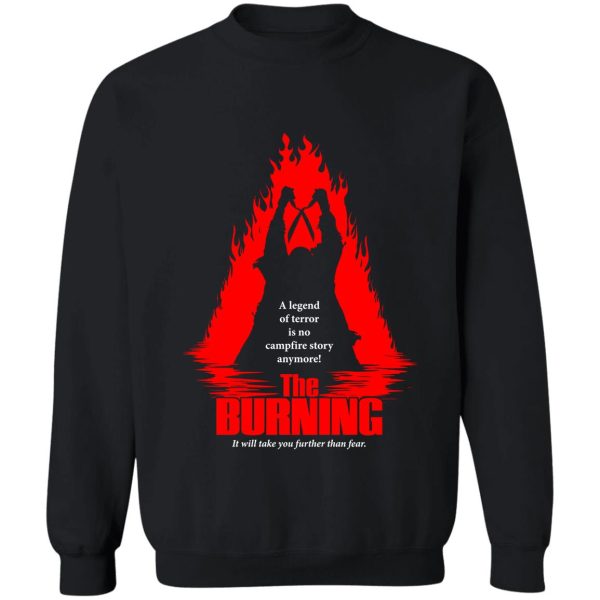 the burning sweatshirt