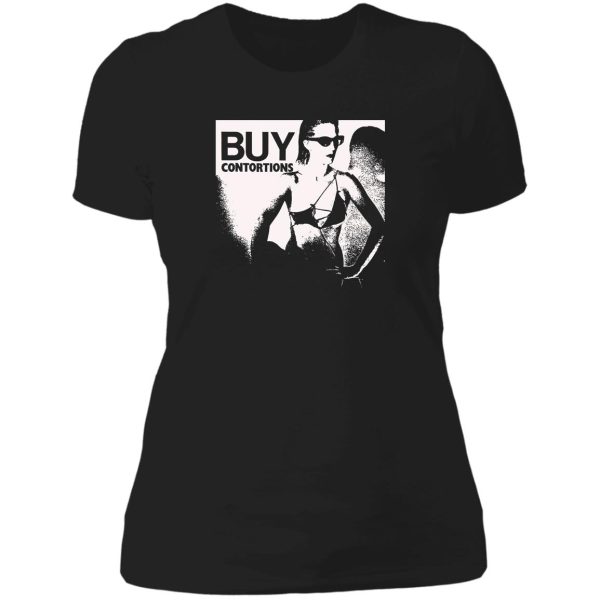 the contortions t shirt lady t-shirt