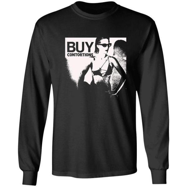the contortions t shirt long sleeve