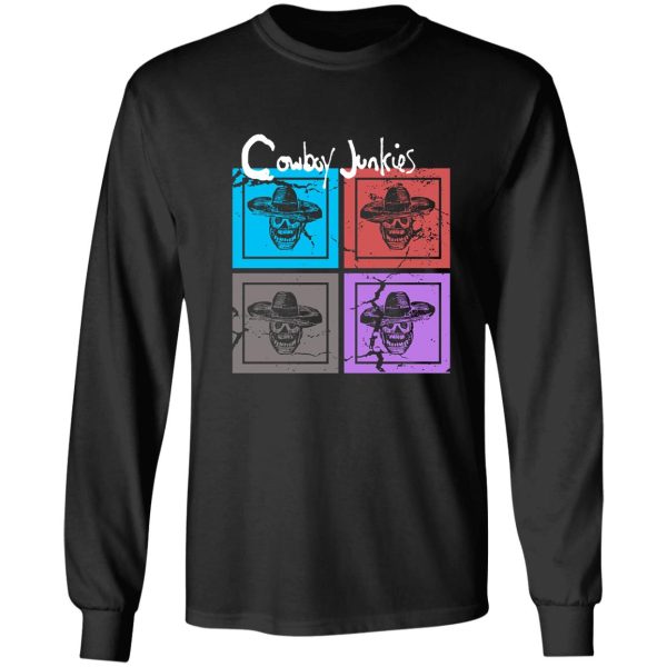 the cowboy junkies t shirt long sleeve