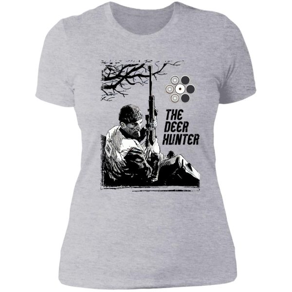 the deer hunter lady t-shirt