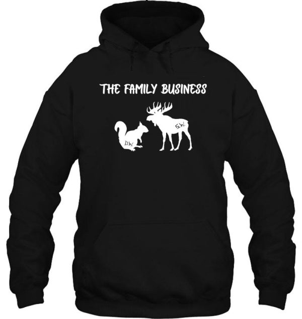 the family business v1 - white hoodie
