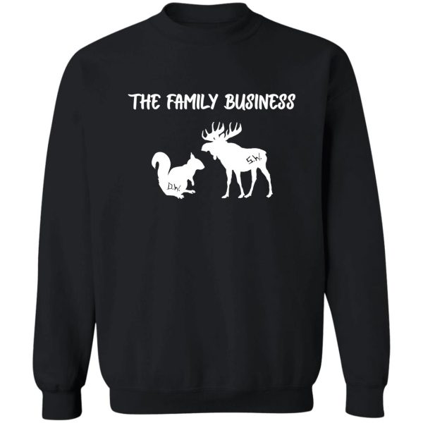 the family business v1 - white sweatshirt