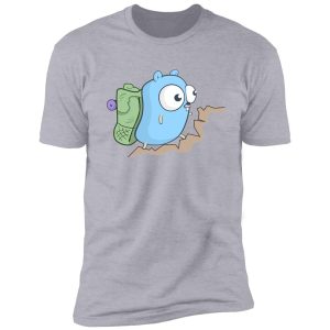 the go gopher: hiking shirt
