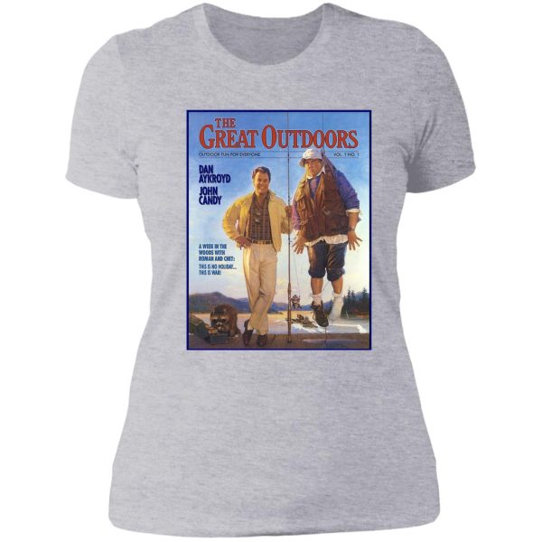 the great outdoors (1988) lady t-shirt