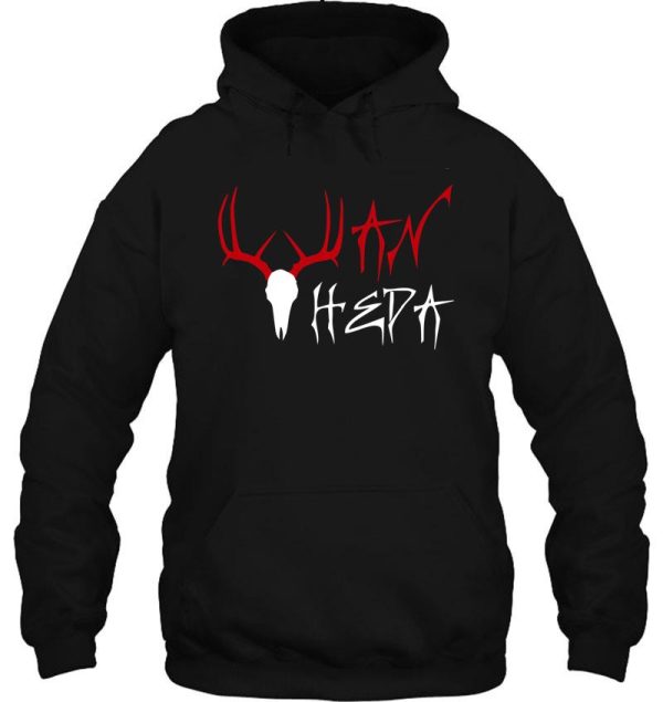 the great wanheda - white design hoodie