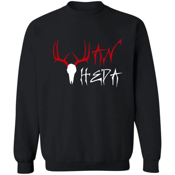 the great wanheda - white design sweatshirt