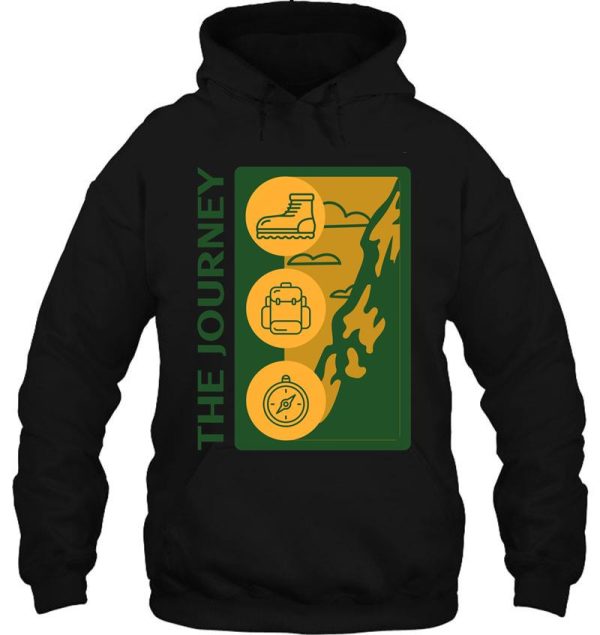 the journey hiking hoodie